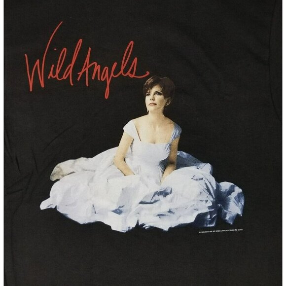 Vintage MARTINA MCBRIDE "Wild Angels" Concert Tour 1996 Double Sided T-Shirt L - Picture 4 of 8